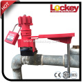 Universal Valve Lockout with One Blocking Arm